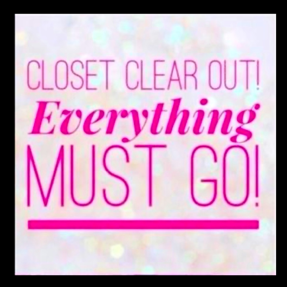 Everything must go 🌸